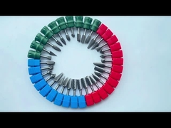 Полировка карбидной вращающейся фальшивки двойной резки вольфрамовой стальной шлифовальной головой