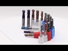 Покрытый вольфрамокарбидный конечный мельница 4 флейты режущие инструменты с высокой производительностью