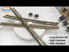 Сварные стержни из CuZnNi типа YD с твердой поверхностью 450 мм