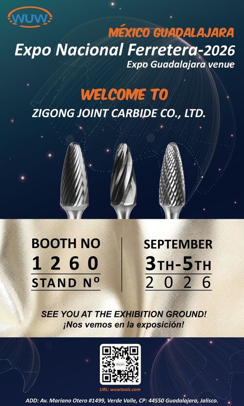 последние новости компании о ZIGONG JOINT CARBIDE CO., LTD. (WUW) примет участие в выставке Expo Nacional Ferretera 2026 в Гвадалахаре, Мексика.