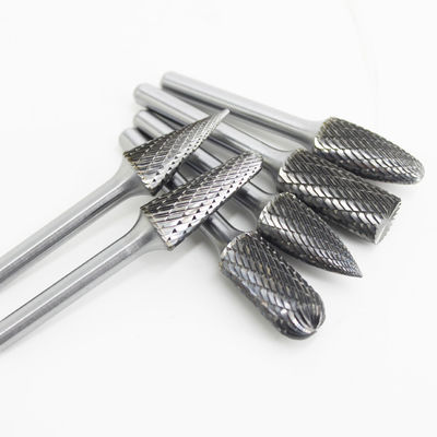 Хорошая цена. Скоростная резка вольфрамового карбида Rotary Burrs AlTiN покрытые различные формы зубов онлайн
