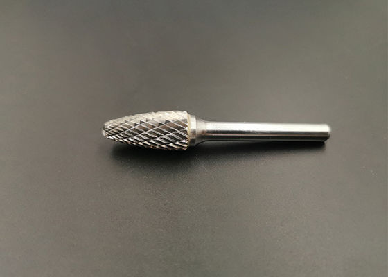 качество  25mm Double Cut Rotary Cone Carbide Burr For Grinding / Polishing фабрика