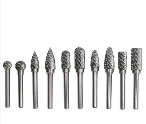 качество  Brazed Double Cut Rotary Files Carbide Burrs Set 50000RPM фабрика