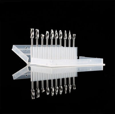 Хорошая цена. 10 шт. борфрез из карбида вольфрама с хвостовиком 1/8